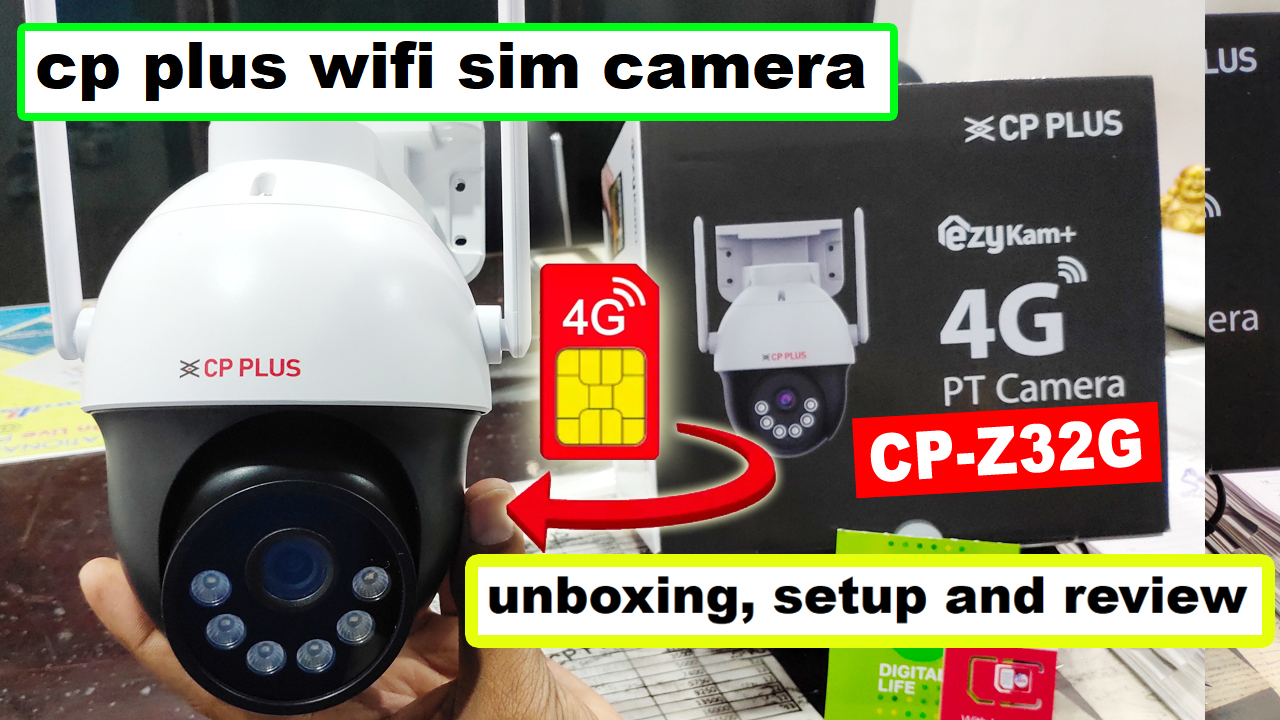 cp plus 3mp wifi camera | cp plus 4g sim camera | cp plus pt camera cp-z32g | wifi camera &  jio 4g